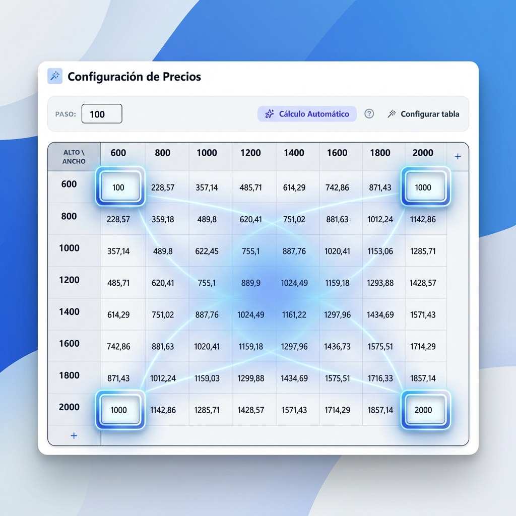 Cálculo Automático de Precios